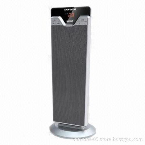 Ceramic Heater, 60 Swing Remote Control Low, Middle, High, Eco, Fan, Freeze LED Display